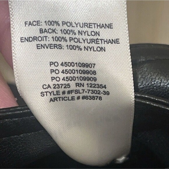 Aritzia Wilfred Free Women's Size 4 Roxanne Mini Skirt Faux Leather Black Goth - Picture 4 of 8